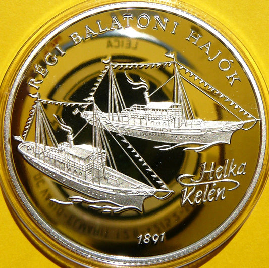 2000 FORINT WĘGRY 1997 ŻAGLOWIEC HELKA KELEN RZADKA
