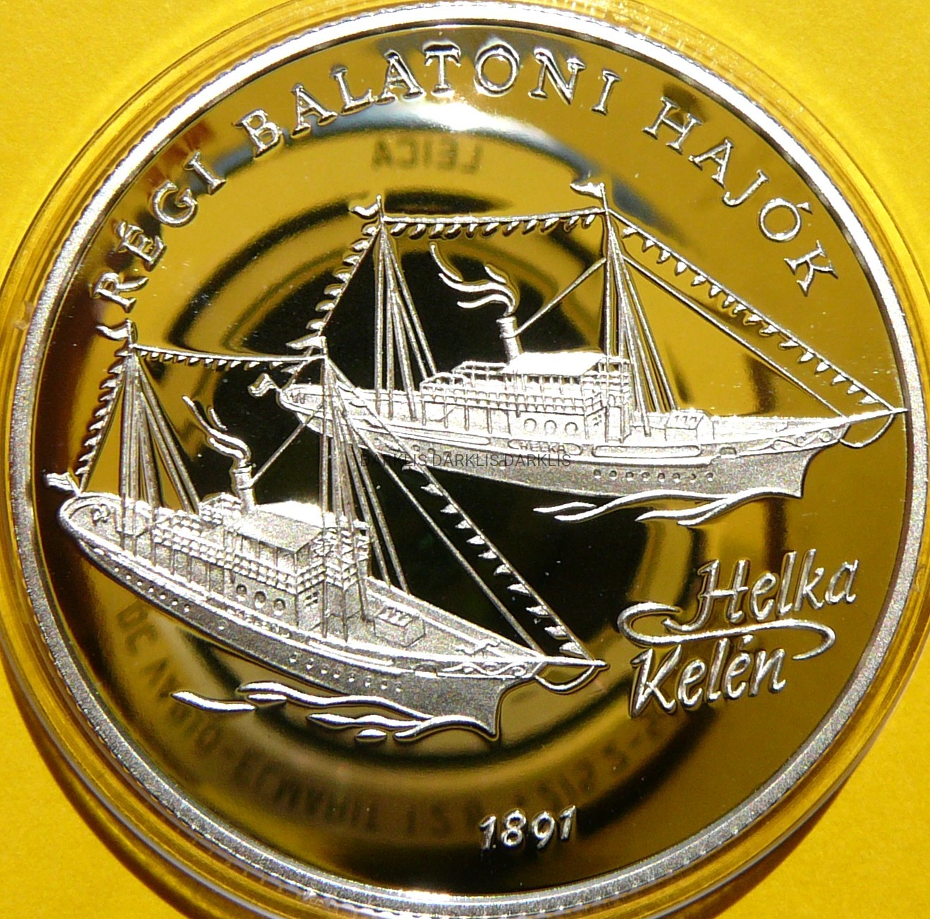 2000 FORINT WĘGRY 1997 ŻAGLOWIEC HELKA KELEN RZADKA