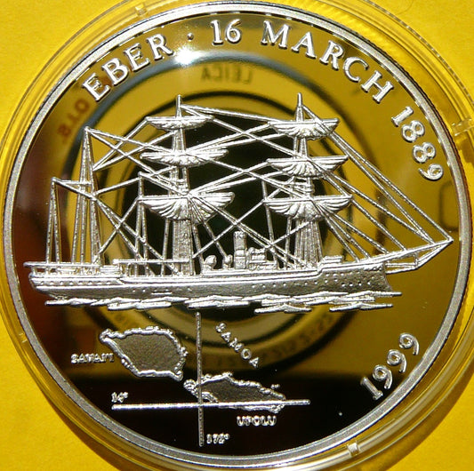 10 TALA SAMOA 1999 ŻAGLOWIEC EBER ŻEGLUGA MORSKA