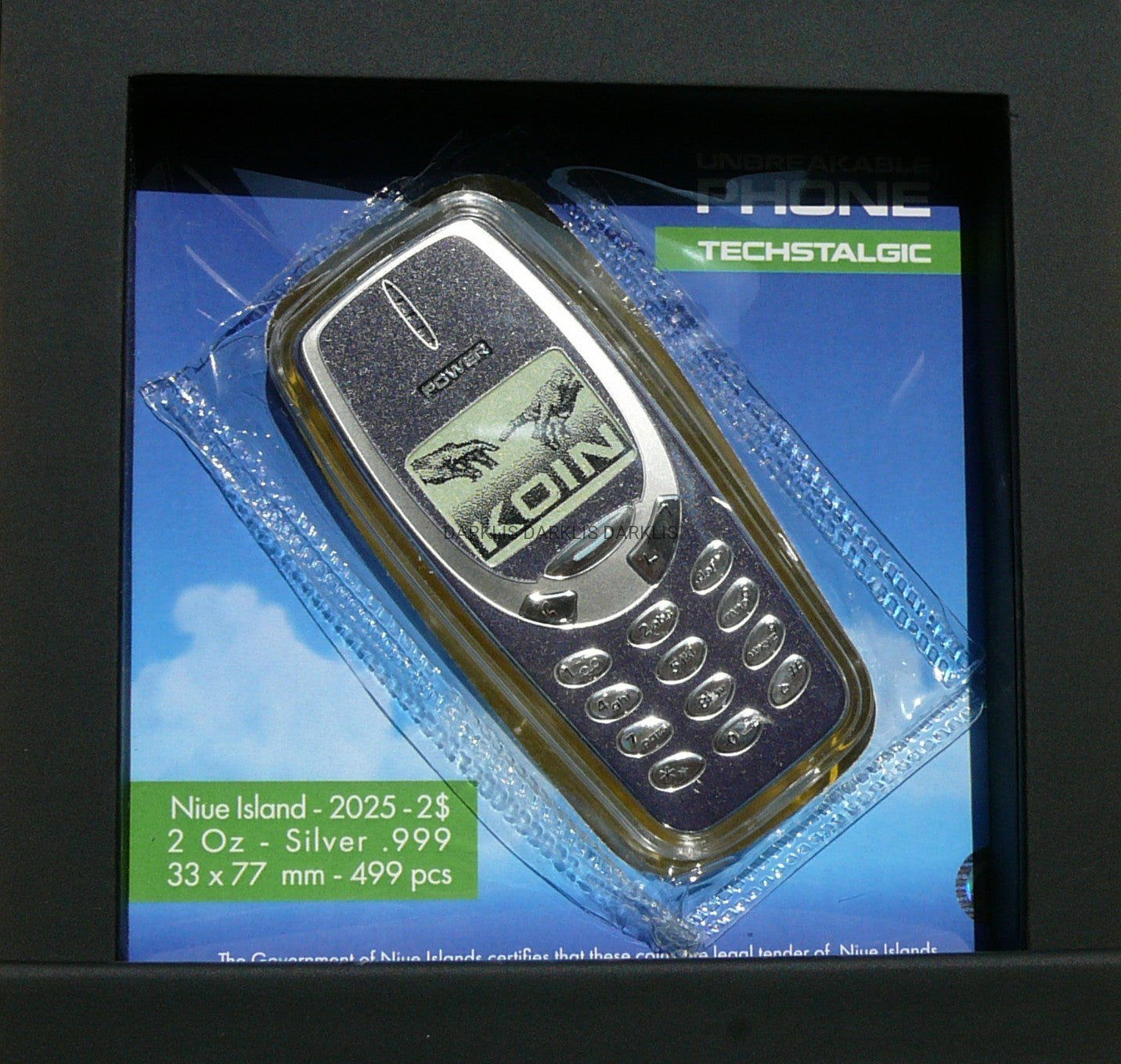 2$ NIUE 2025 TECHSTALGIC NOKIA NIEZNISZCZALNY TELEFON