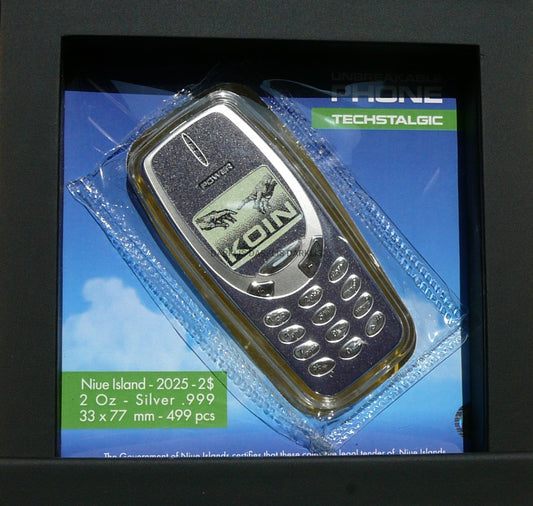 2$ NIUE 2025 TECHSTALGIC NOKIA NIEZNISZCZALNY TELEFON