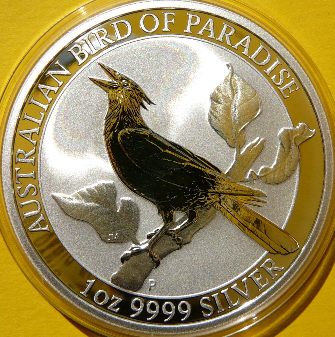 1$ AUSTRALIA 2019 RAJSKI PTAK SREBRO 999 UNCJA UNC