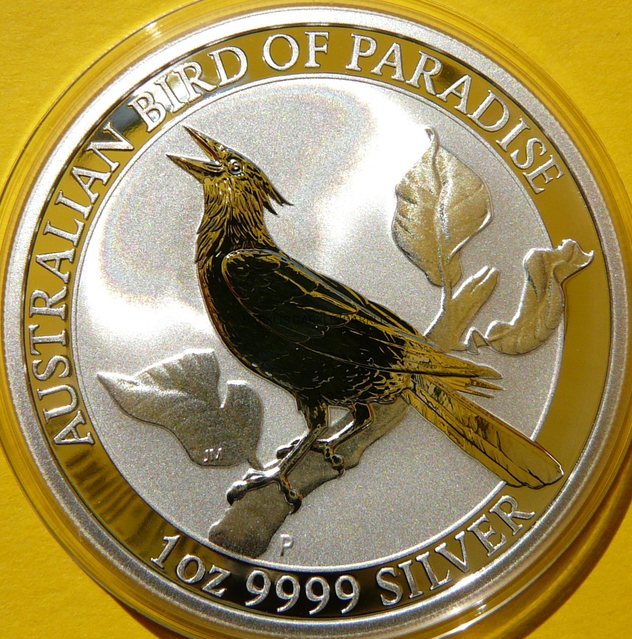 1$ AUSTRALIA 2019 RAJSKI PTAK SREBRO 999 UNCJA UNC