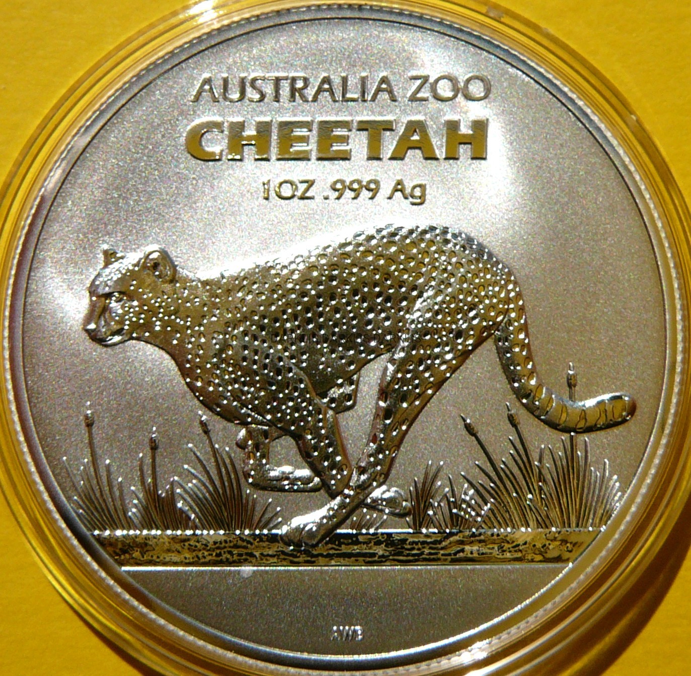 1$ AUSTRALIA 2021 GEPARD ZOO AUSTRALIA Ag 999 Oz
