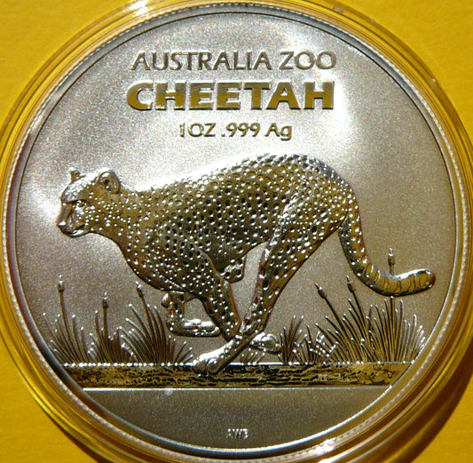 1$ AUSTRALIA 2021 GEPARD ZOO AUSTRALIA Ag 999 Oz