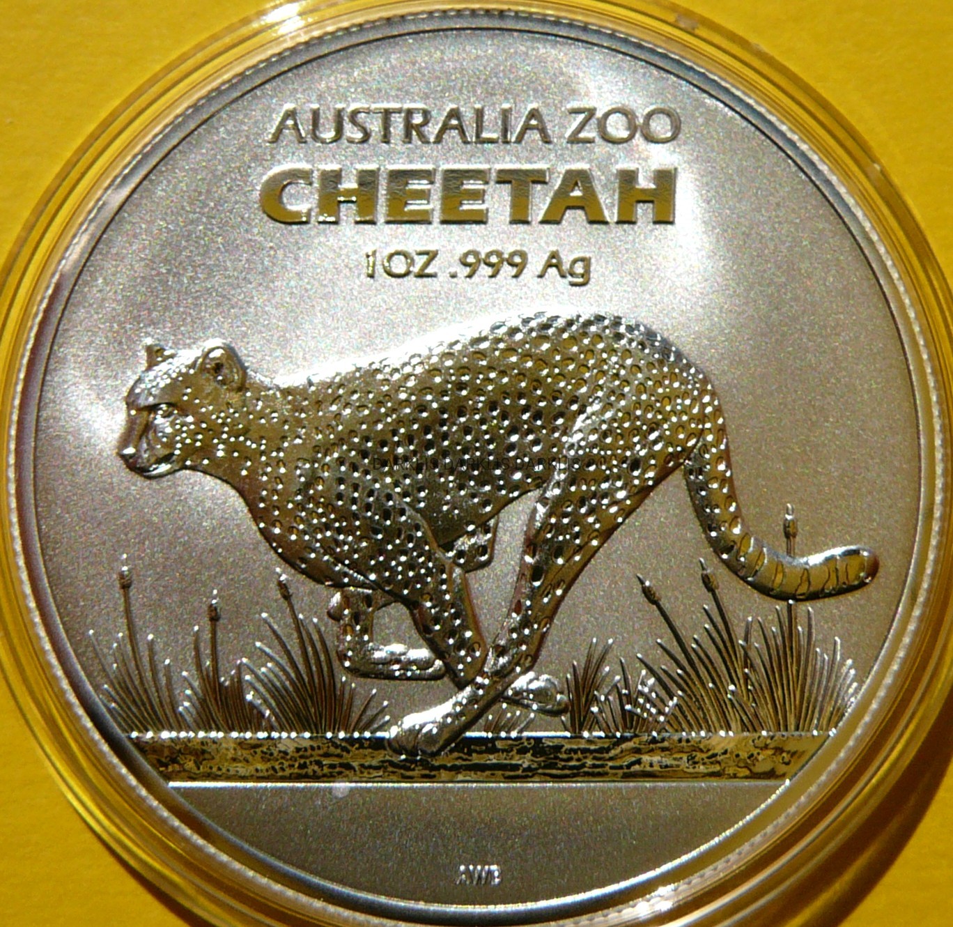 1$ AUSTRALIA 2021 GEPARD ZOO AUSTRALIA Ag 999 Oz