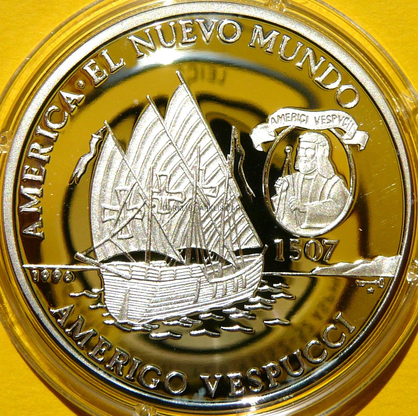 10 PESO KUBA 1996 ŻAGLOWIEC AMERIGO VESPUCCI RZADKA