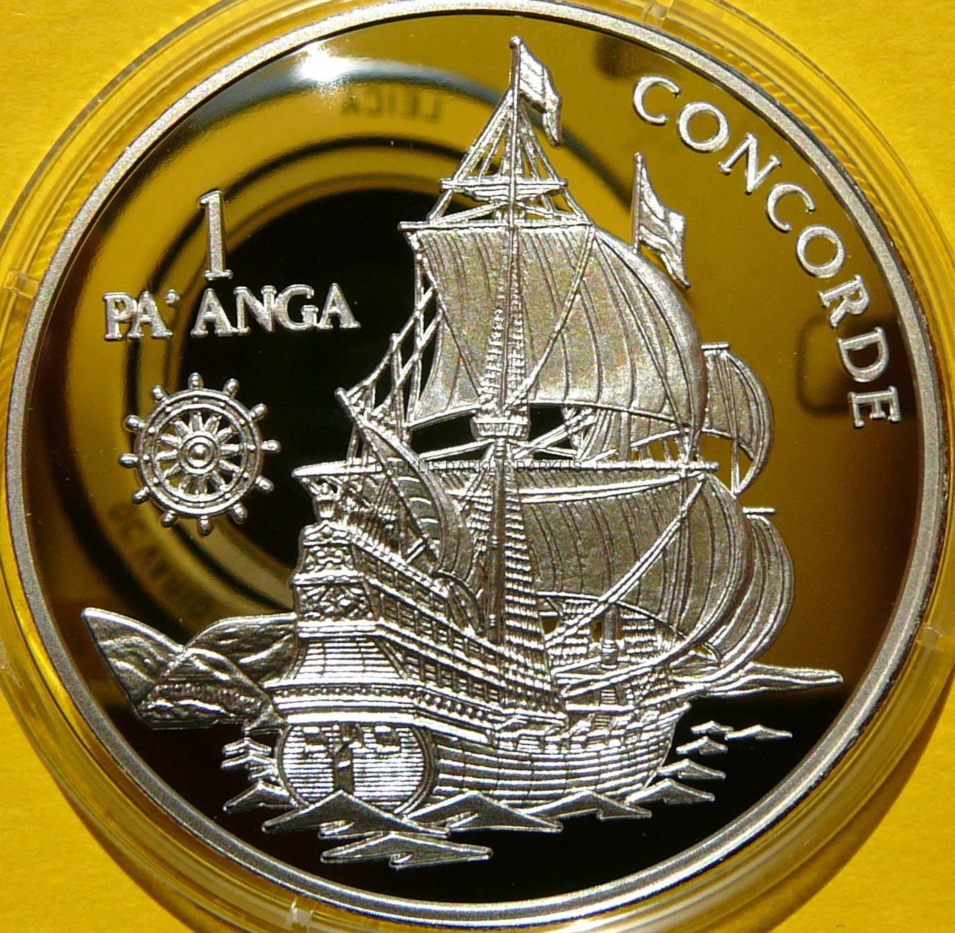 PAANGA TONGA 1999 ŻAGLOWIEC CONCORDE RZADKA