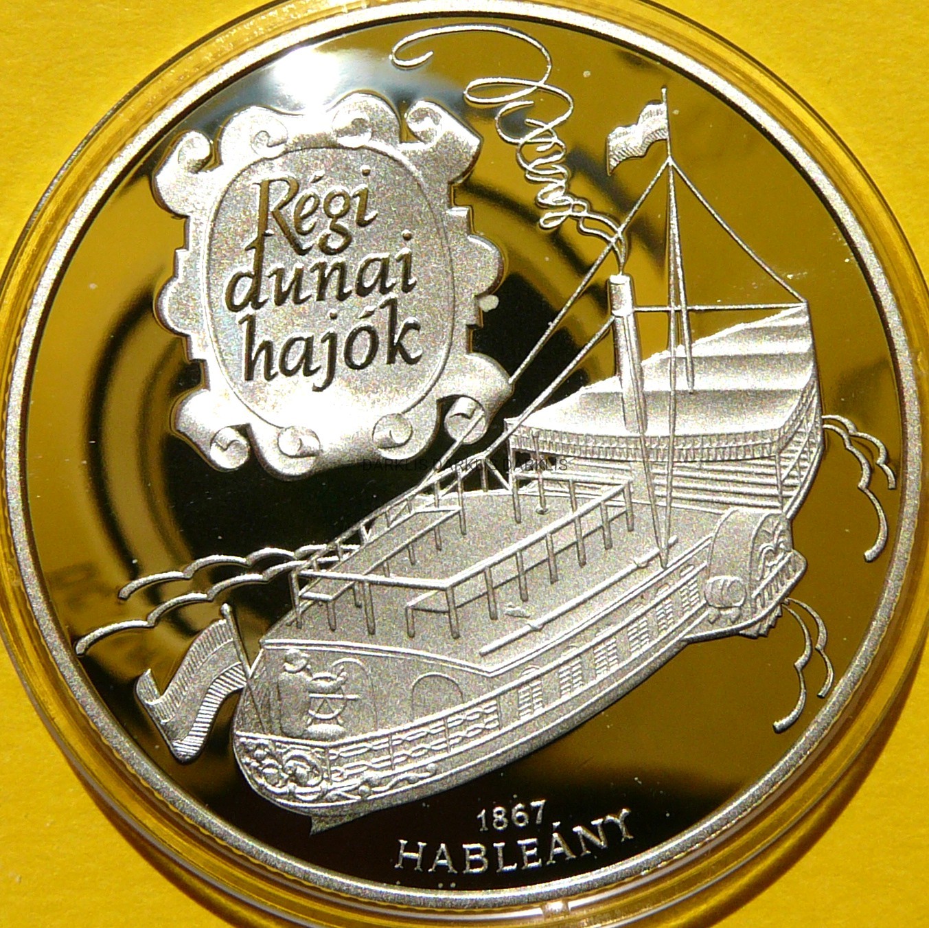1000 FORINT WĘGRY 1995 ŻAGLOWIEC HABLEANY BALATON