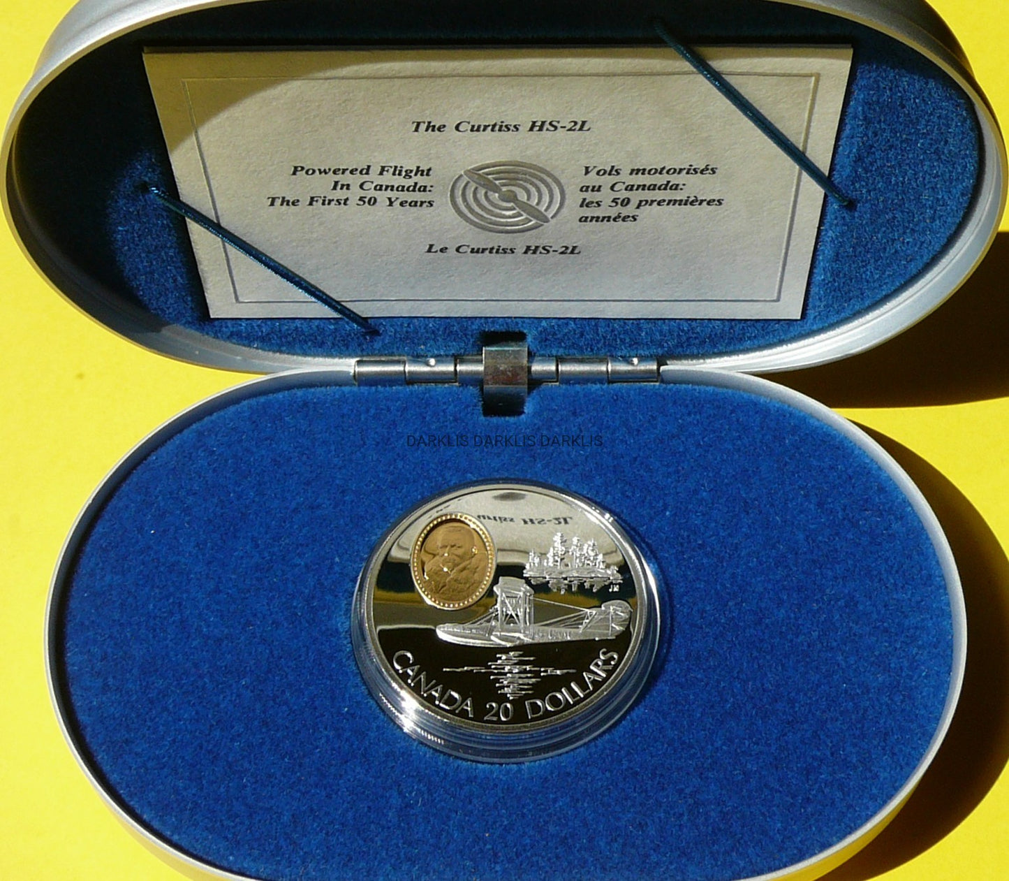 20$ KANADA 1994 SAMOLOT CURTISS HS-2L LOTNICTWO