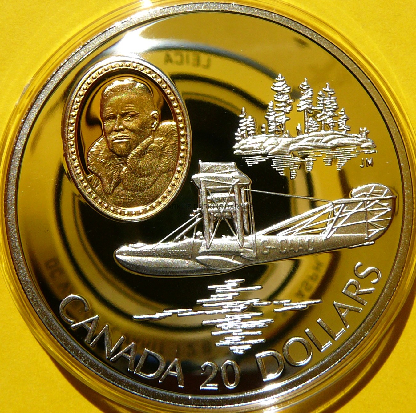 20$ KANADA 1994 SAMOLOT CURTISS HS-2L LOTNICTWO