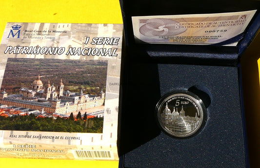 5 EURO HISZPANIA 2013 DZIEDZICTWO NARODOWE ESCORIAL