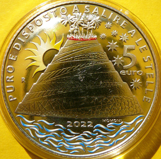 5 EURO WŁOCHY 2022 ROCZNICA ŚMIERCI DANTEGO ALIGHIERI
