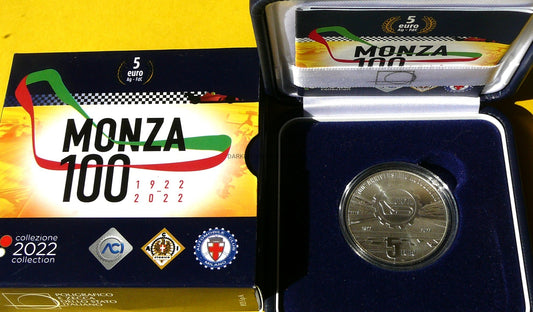 5 EURO WŁOCHY 2022 100 LECIE TORU WYŚCIGOWEGO MONZA