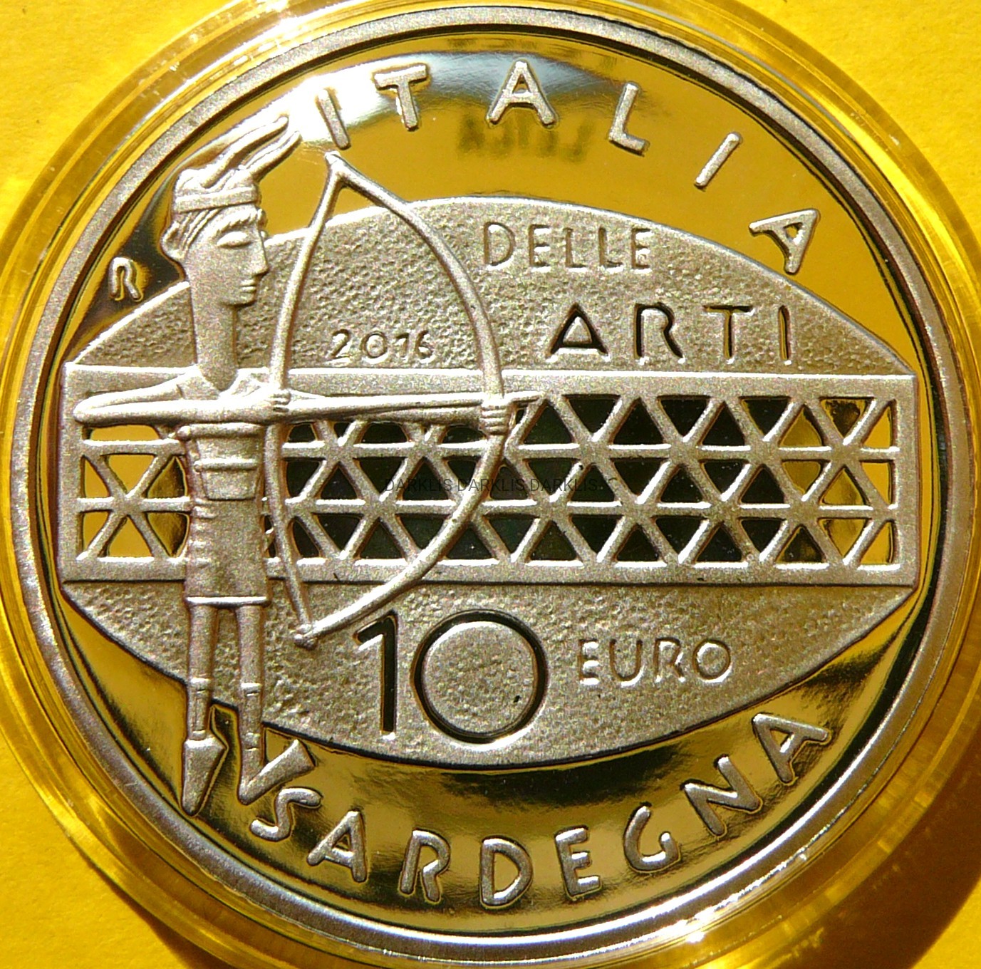 10 EURO WŁOCHY 2016 SARDYNIA SZTUKA WŁOSKA RZADKA