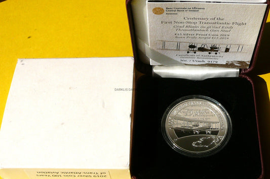 15 EURO IRLANDIA 2019 PIERWSZY LOT PRZEZ ATLANTYK