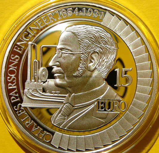 15 EURO IRLANDIA 2017 CHARLES PARSON TURBINA PAROWA