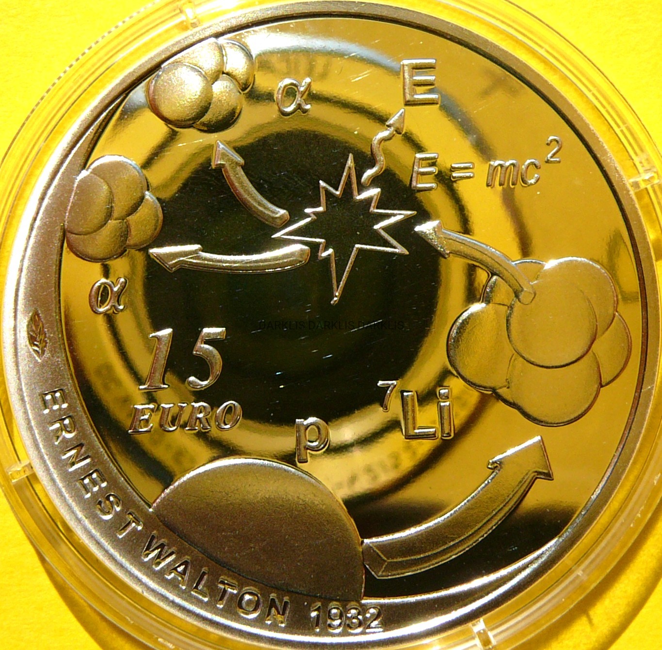15 EURO IRLANDIA 2015 ERNEST WALTON LAUREAT NOBLA