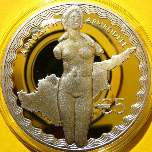 5 EURO CYPR 2015 AFRODYTA GRECKA BOGINI MIŁOŚCI