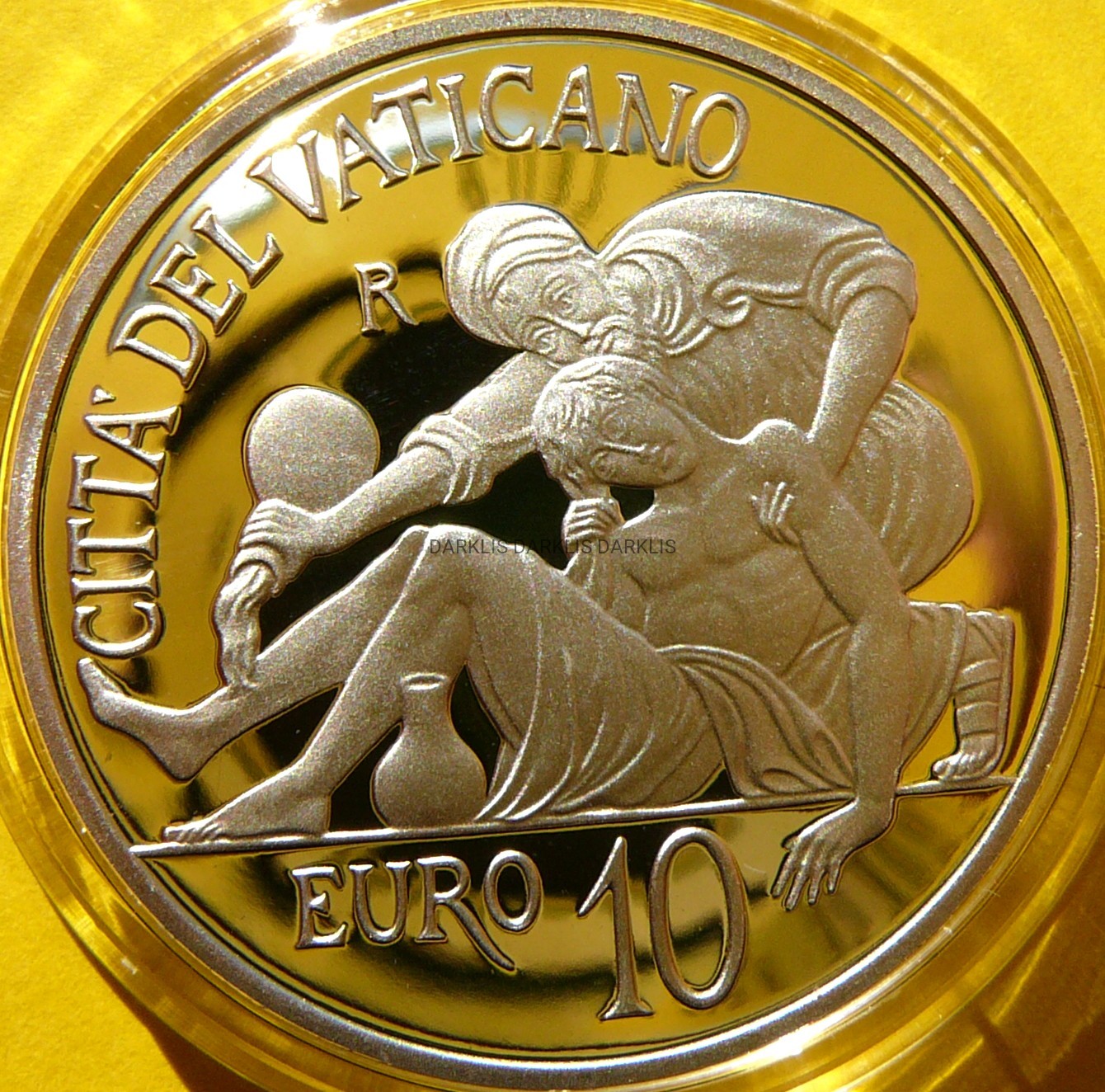 10 EURO WATYKAN 2014 ŚWIATOWY DZIEŃ KOMUNIKACJI RZADKA