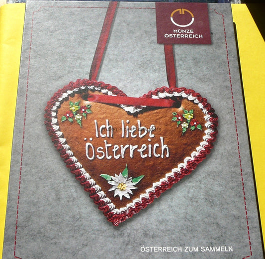 19 x 5 + 10 EURO AUSTRIA KULTURA AUSTRII KRAJE ZWIĄZKOWE
