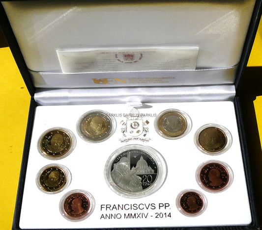 KMS EURO 20 EURO WATYKAN 2014 KANONIZACJA JP II  PROOF