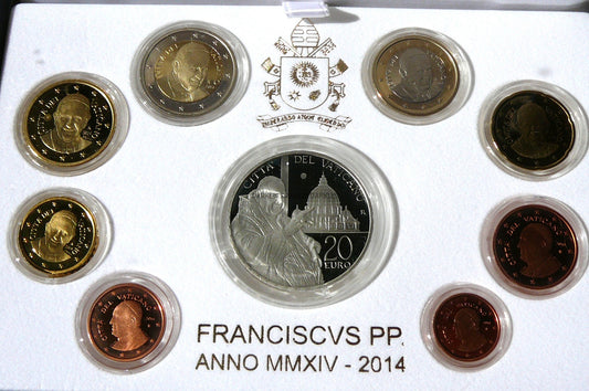KMS EURO 20 EURO WATYKAN 2014 KANONIZACJA JP II  PROOF