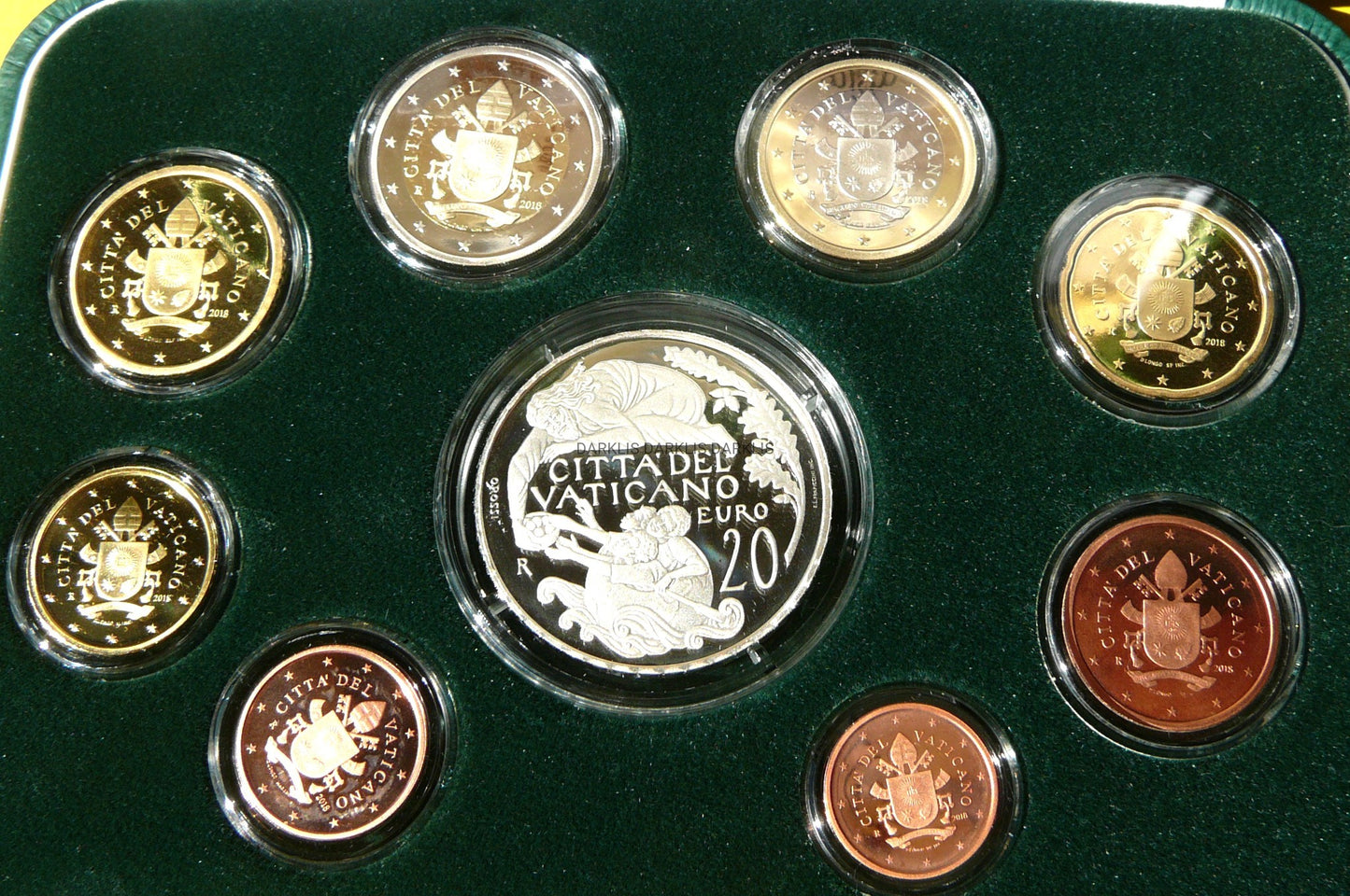 KMS EURO 20 EURO WATYKAN 2018 PAPIEŻ FRANCISZEK PROOF