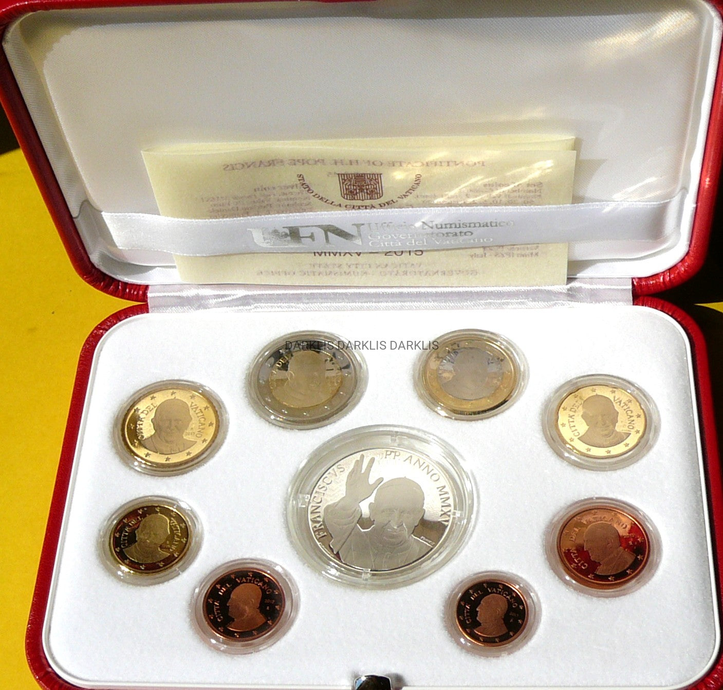KMS 20 EURO WATYKAN 2015 PONTYFIKAT FRANCISZKA PROOF