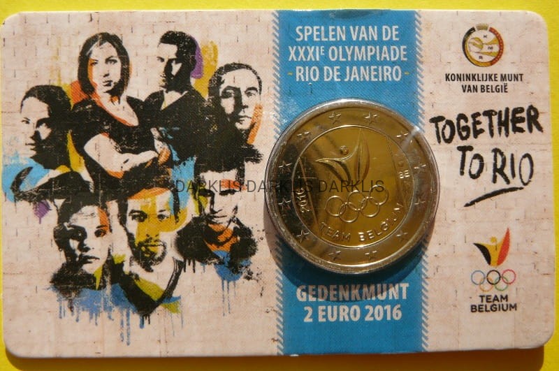 2 EURO BELGIA 2016 OLIMPIADA w RIO JEZUS MENNICZA