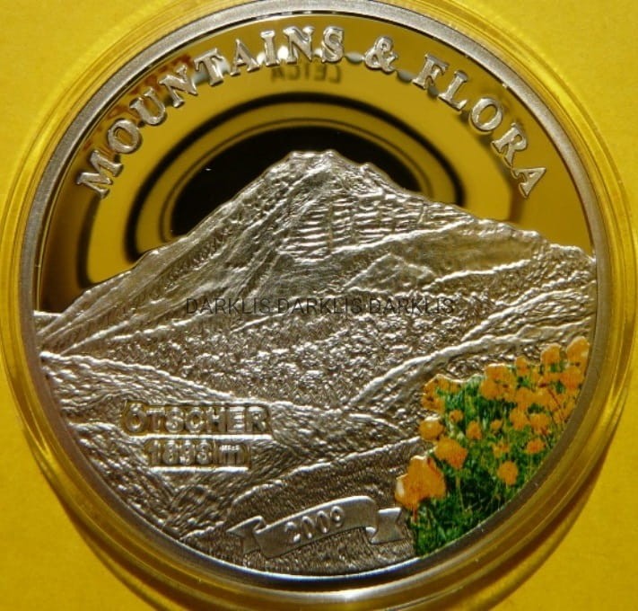 5$ PALAU ALPY SZCZYT OTSCHER GÓRY KWIATY Ag +CER