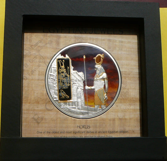 FIJI 50$ 2013 HORUS BÓG SŁOŃCA KLEJNOTY EGIPTU 2Oz