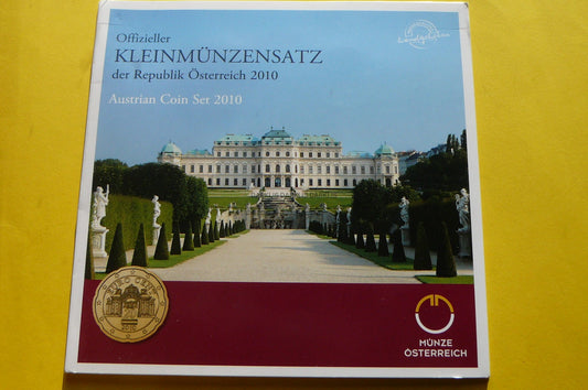 KMS EURO AUSTRIA 2010 OFICJALNE WYDANIE MENNIC UNC