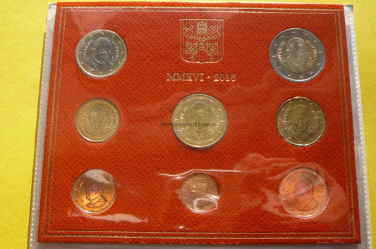 KMS EURO WATYKAN 2016 PAPIEŻ FRANCISZEK UNC