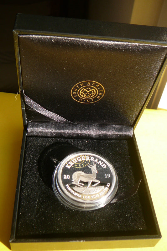 KRUGERRAND RPA 2019 - ANTYLOPA JELONEK Ag Oz PROOF