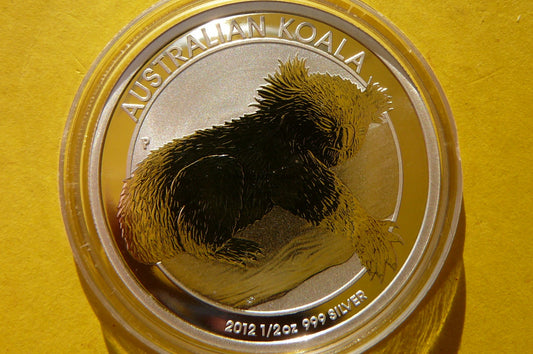 1/2$ AUSTRALIA 2012 MIŚ KOALA SREBRO 999