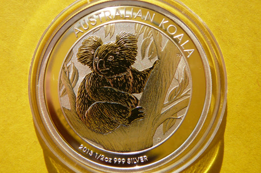 1/2$ AUSTRALIA 2013 MIŚ KOALA SREBRO 999