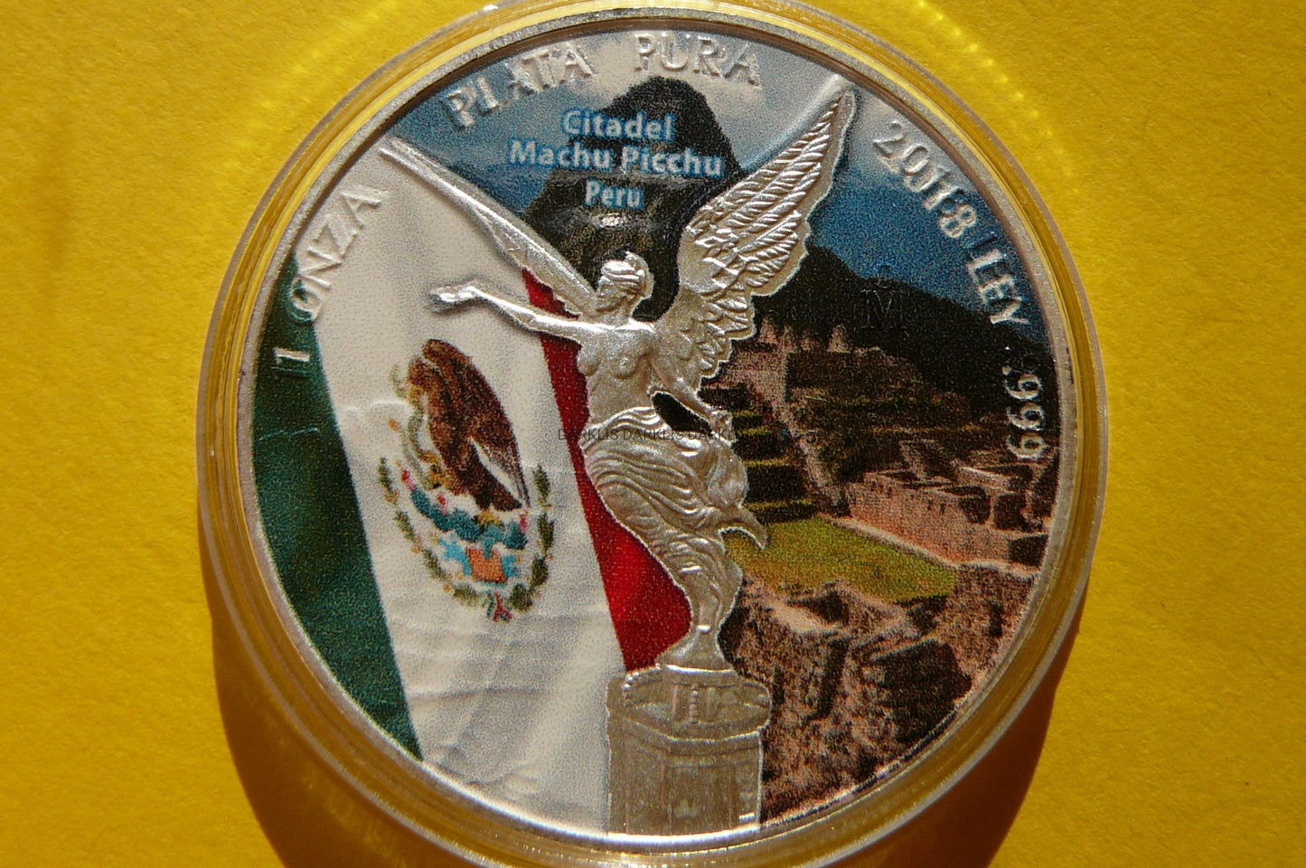 ONZA PLATA PURA MEKSYK 2018 BOGINI SREBRO 999 Oz 2