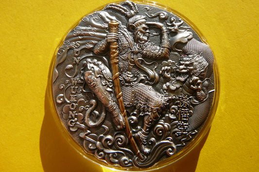 5$ NIUE 2020 - SUN WUKONG WĘDRÓWKA NA ZACHÓD 2Oz