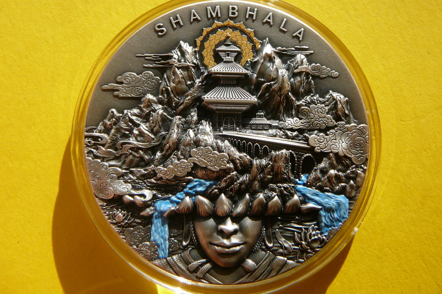 5$ NIUE 2022 SZAMBALA LEGENDARNE KRAINY Ag 999 2Oz