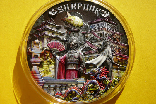 5$ NIUE 2022 SILKPUNK THE PUNK UNIVERSE Ag 999 2Oz