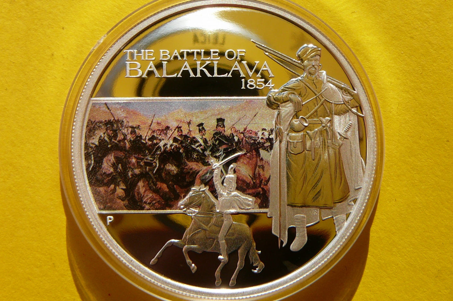 1$ TUVALU 2009 SŁYNNA BITWA POD BAŁAKŁAWĄ Ag Oz