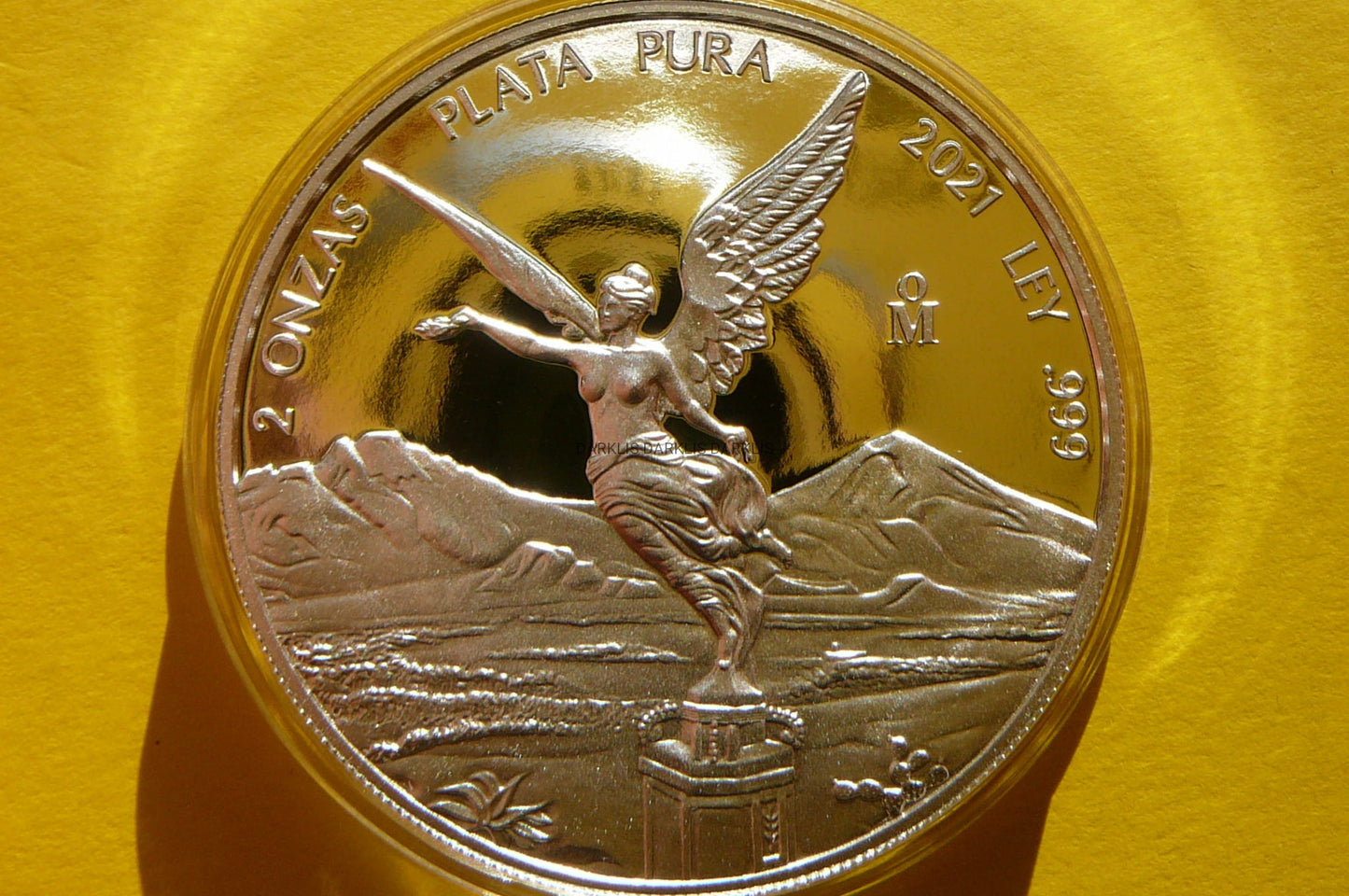 2 ONZA PLATA PURA MEKSYK 2021 LIBERTAD Ag Oz PROOF