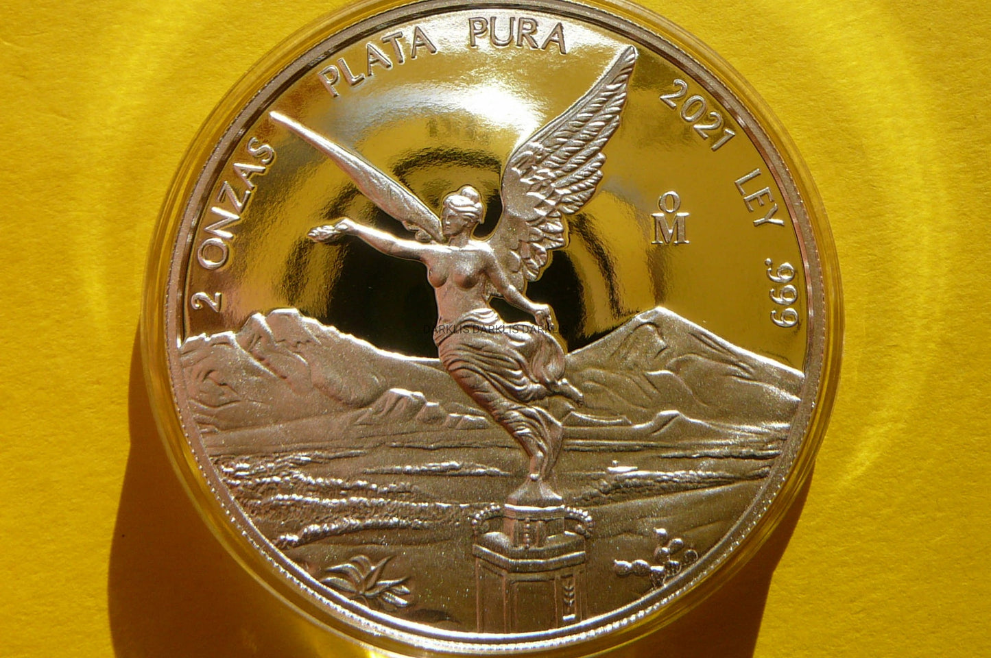 2 ONZA PLATA PURA MEKSYK 2021 LIBERTAD Ag Oz PROOF