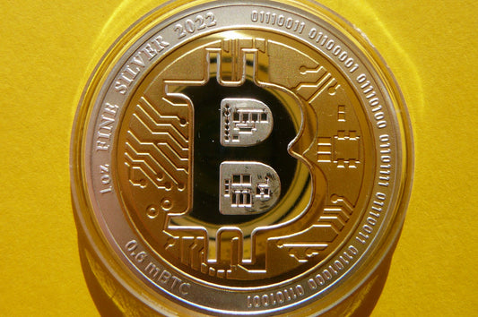 1$ NIUE 2022 - NOWA WALUTA BITCOIN Ag/Au 999 Oz 1