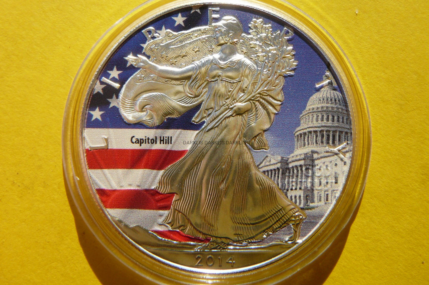 1$ USA 2014 BOGINI WOLNOŚCI LIBERTY CAPITOL HILL