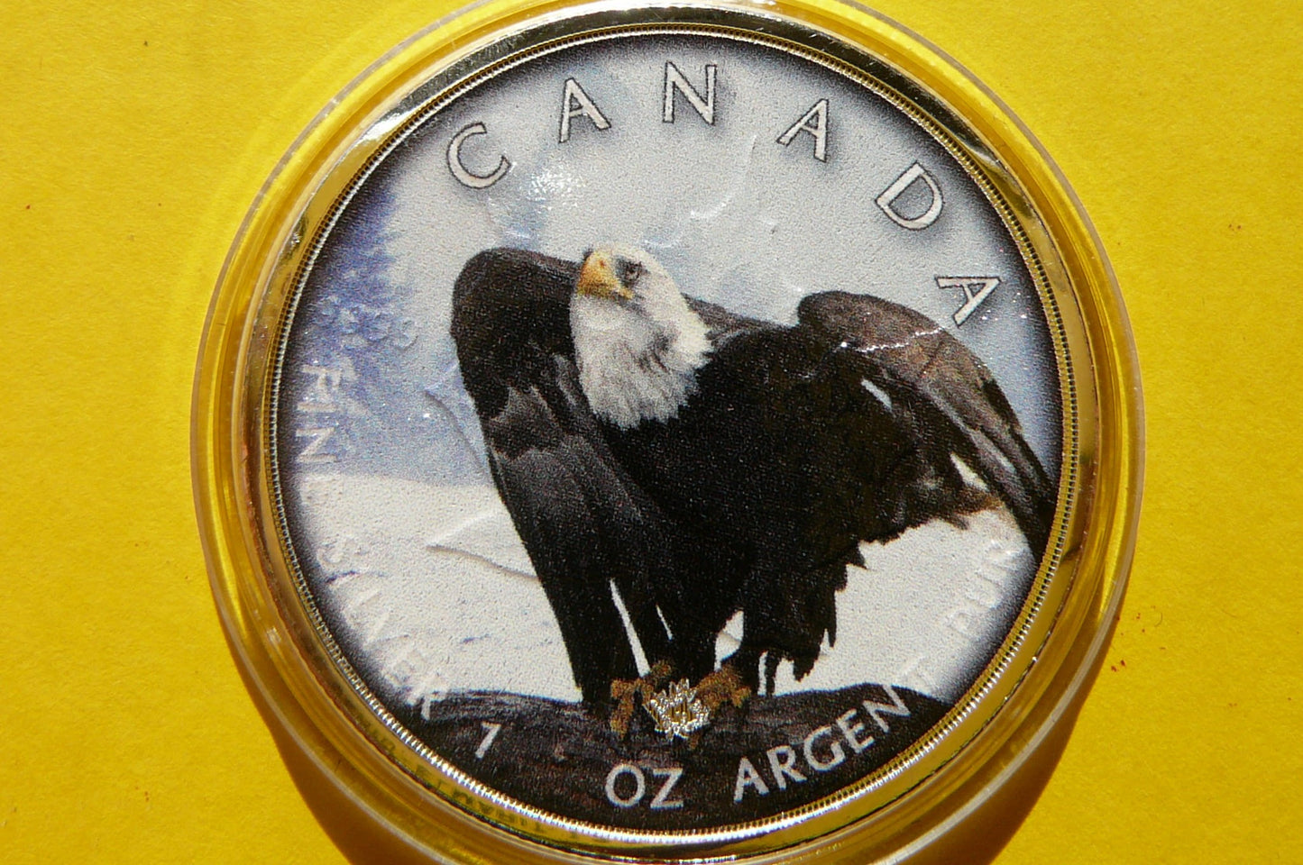 5$ KANADA 2019 ORZEŁ BIELIK LIŚĆ KLONU MAPLE LEAF