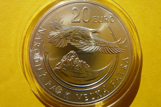 20 EURO SŁOWACJA 2009 PARK WIELKA FATRA ORZEŁ MATT
