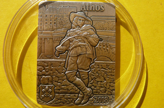 250FR DŻIBUTI 2018 ATHOS TRZEJ MUSZKIETEROWIE Ag