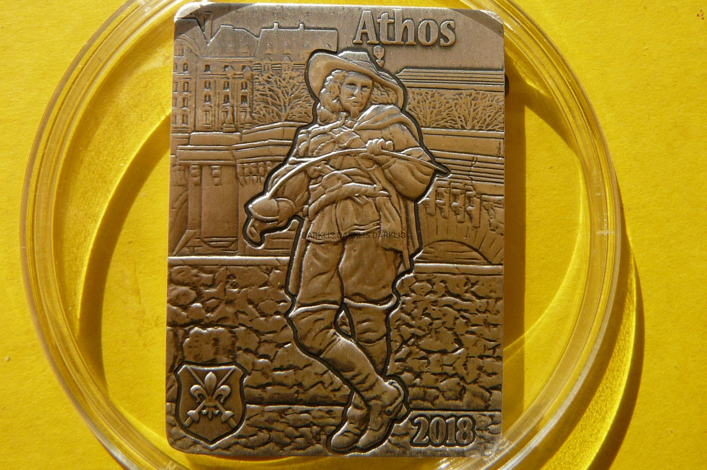 250FR DŻIBUTI 2018 ATHOS TRZEJ MUSZKIETEROWIE Ag